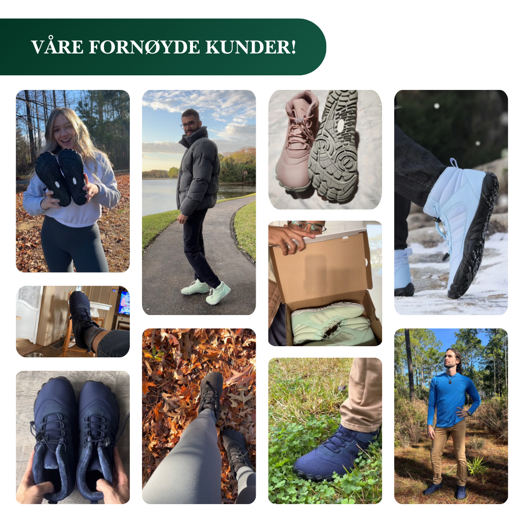 Føl Deg Best Hele Dagen Med Våre Allværs Jordingssko