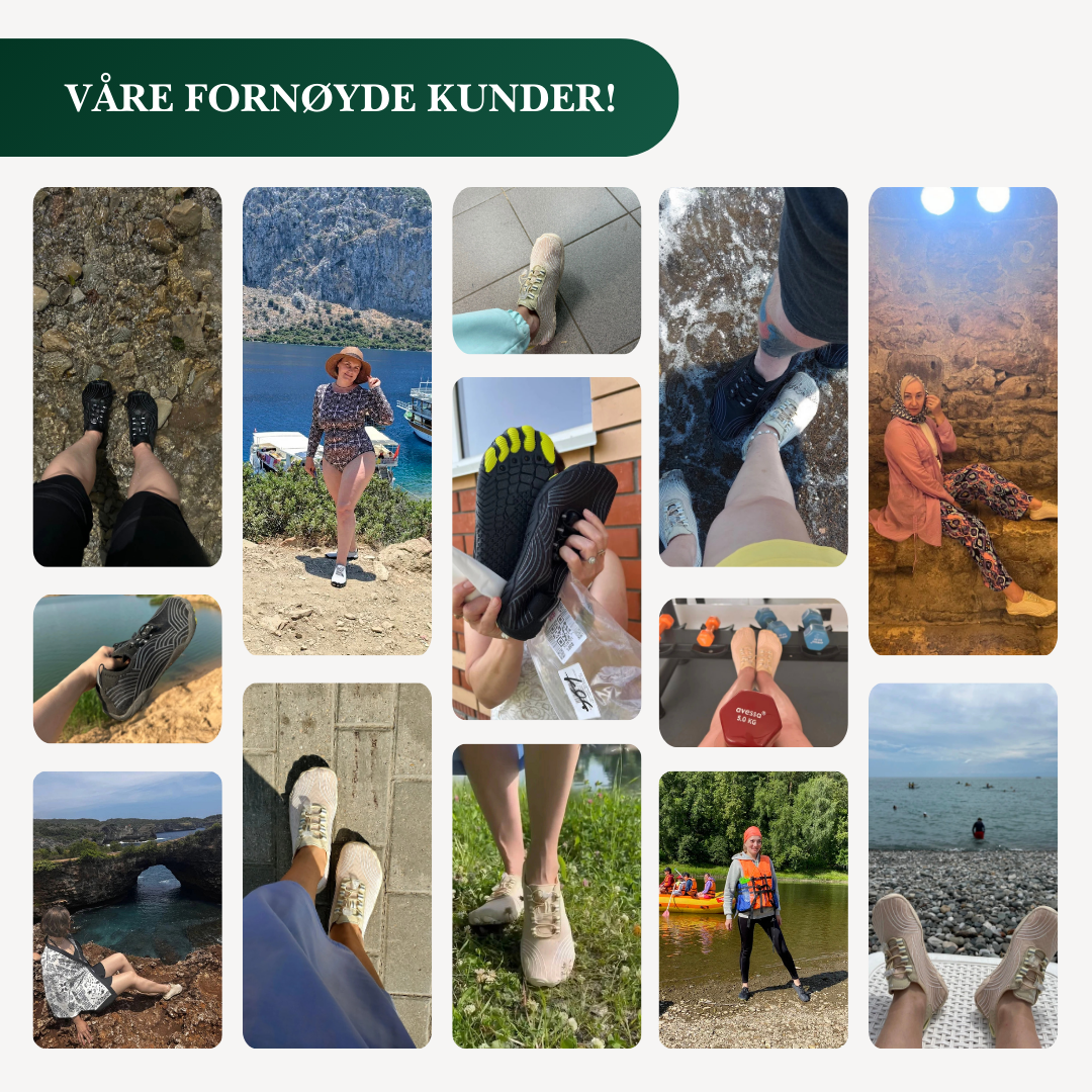 Føl Deg Best Hele Dagen Med Våre Jordingssko 2.0