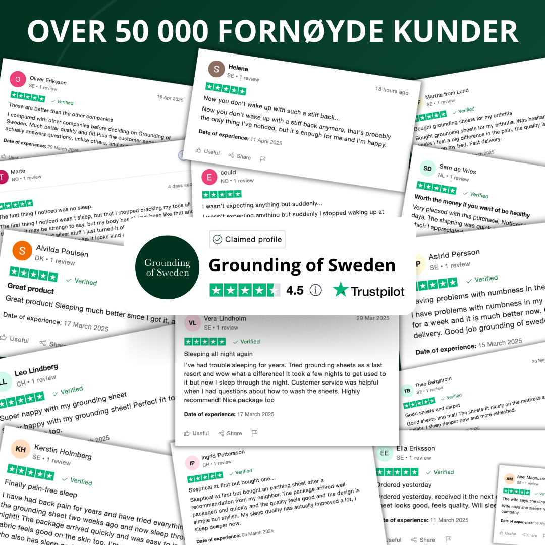 Føl Deg Best Hele Dagen Med Våre Jordingssko 2.0